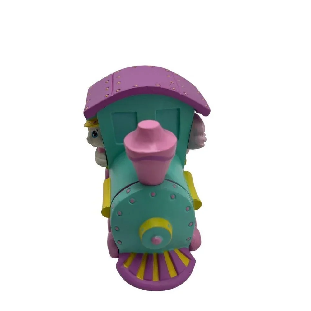 Vtg Hallmark Crayola Bunny Easter Eggspress Express Train Figurine 1993 in Box